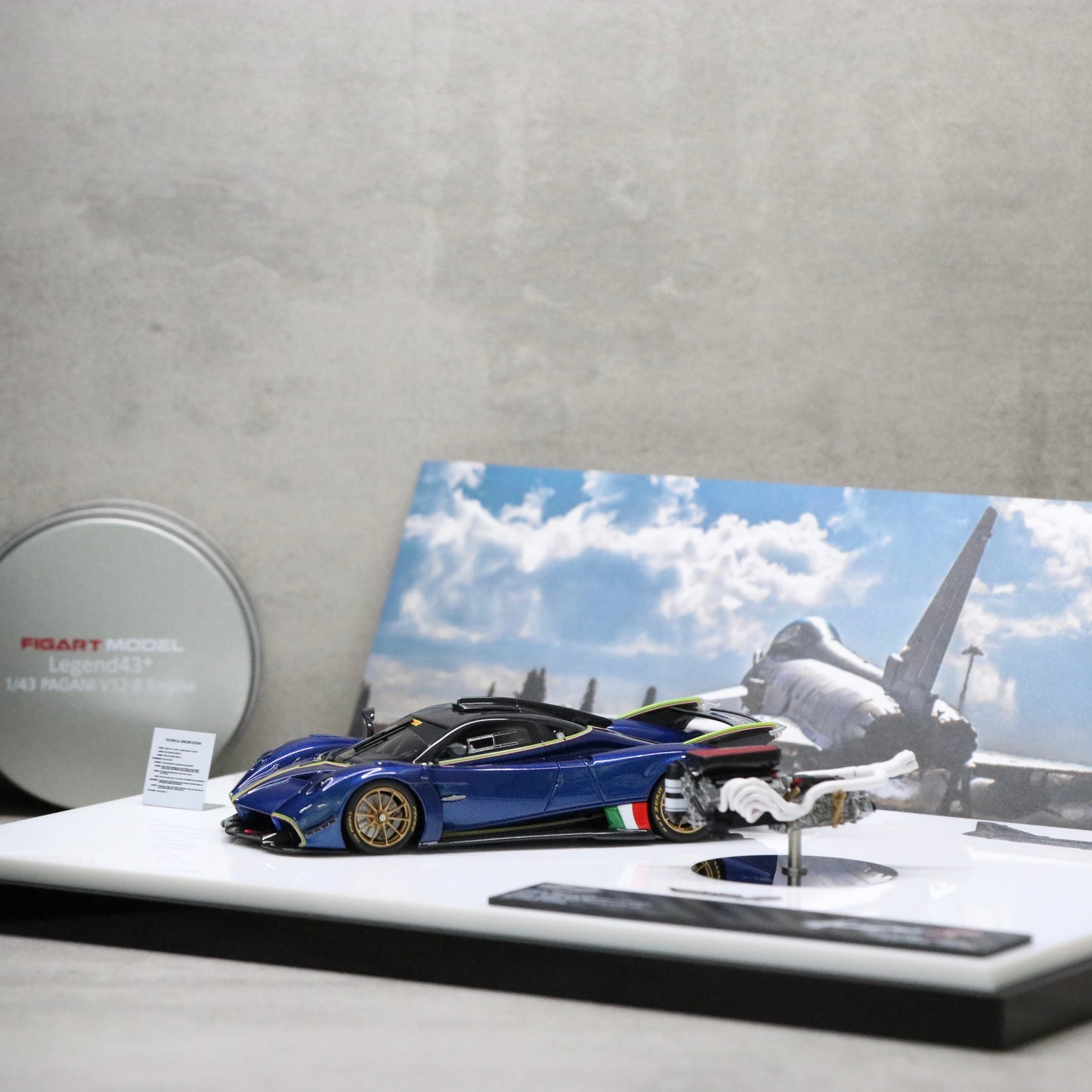 Pagani Huayra R & V12R Engine Ver. Pratica Di Mare Air Base