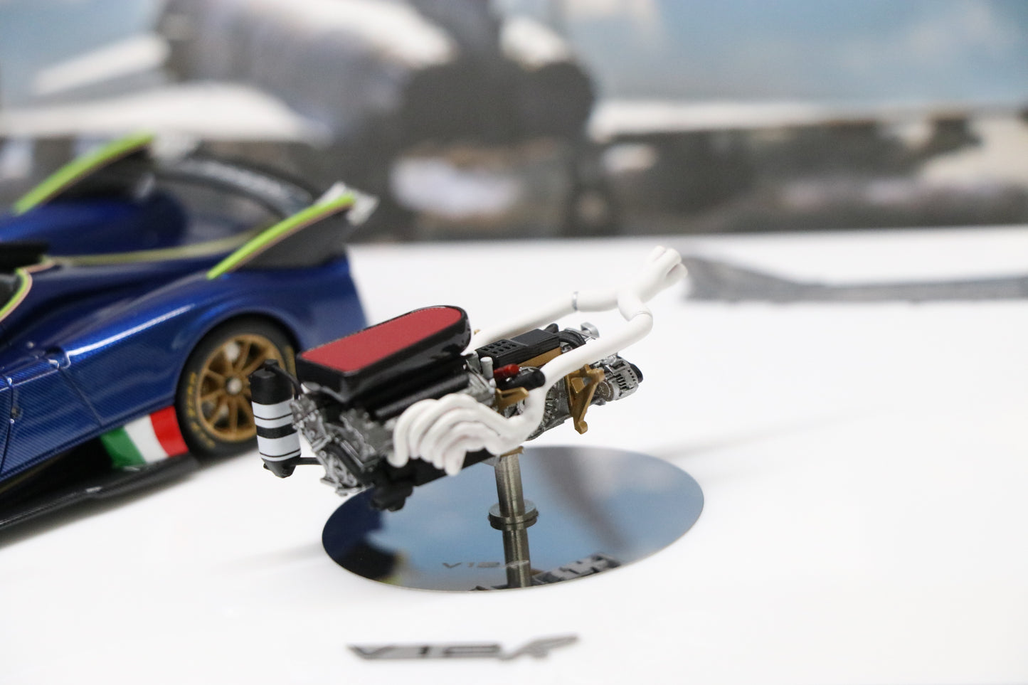 Pagani Huayra R & V12R Engine Ver. Pratica Di Mare Air Base