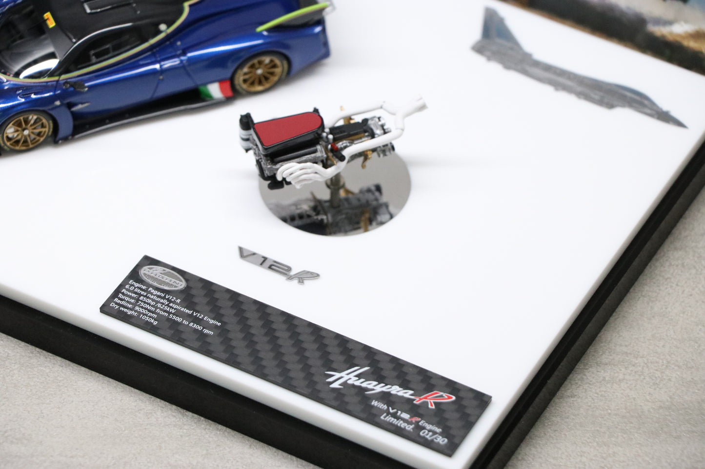 Pagani Huayra R & V12R Engine Ver. Pratica Di Mare Air Base