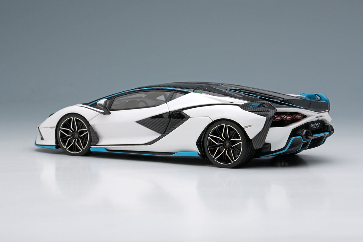 Make Up Eidolon Collection Lamborghini Sian FKP 37 2019 with Stripe Whie with Visible Carabon