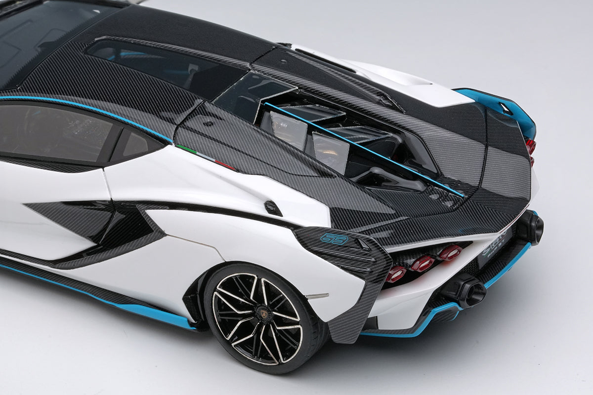 Make Up Eidolon Collection Lamborghini Sian FKP 37 2019 with Stripe Whie with Visible Carabon