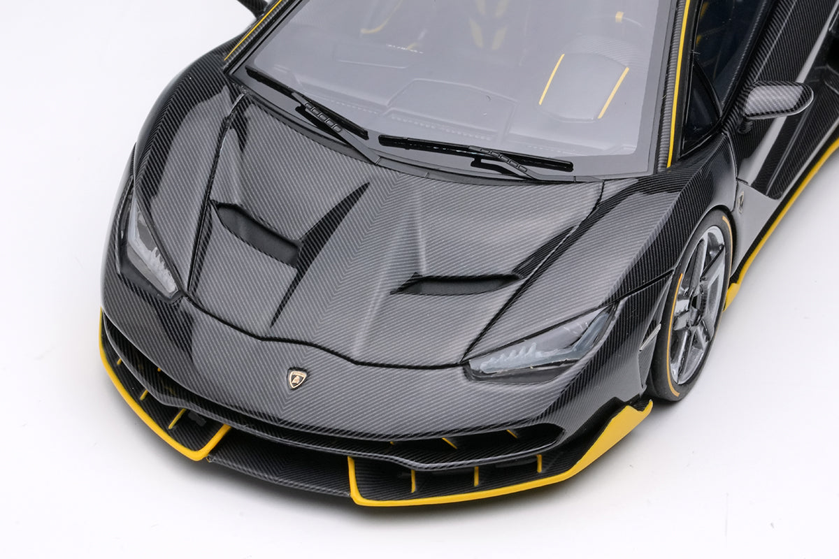 Make Up Eidolon Collection Lamborghini Centenario LP770-4 Geneva Auto Show 2016 Rear Wing Up Full Carbon