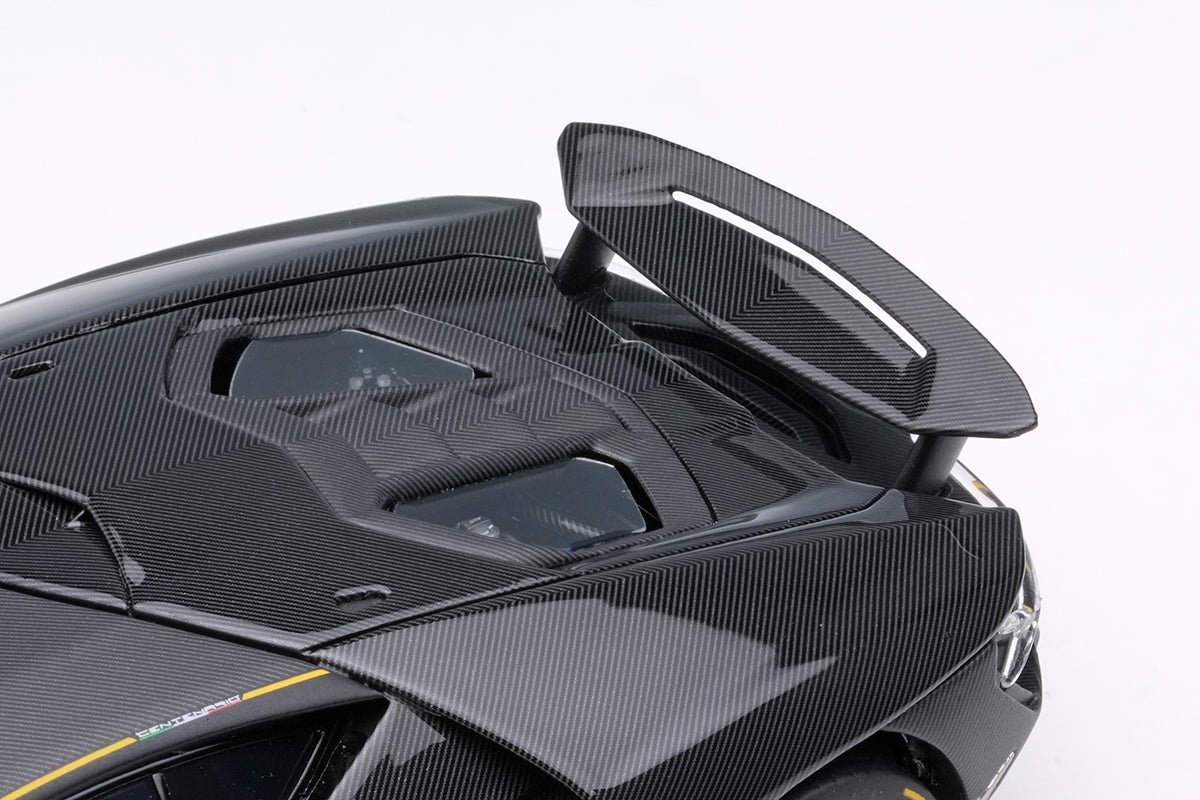 Make Up Eidolon Collection Lamborghini Centenario LP770-4 Geneva Auto Show 2016 Rear Wing Up Full Carbon