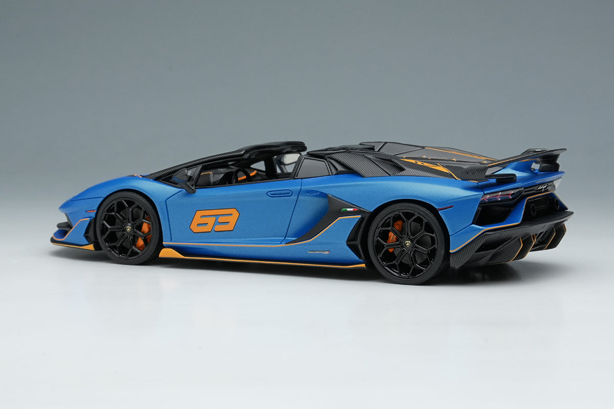 Make Up Eidolon Collection Lamborghini Aventador SVJ 63 Roadster 2019 Blu Arione