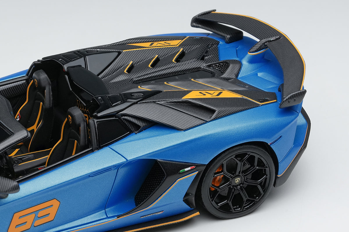 Make Up Eidolon Collection Lamborghini Aventador SVJ 63 Roadster 2019 Blu Arione