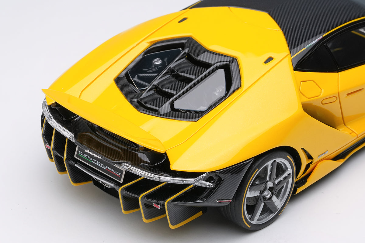 Make Up Eidolon Collection Lamborghini Centenario LP770-4 2016 Rear Wing Up Grigio Midas