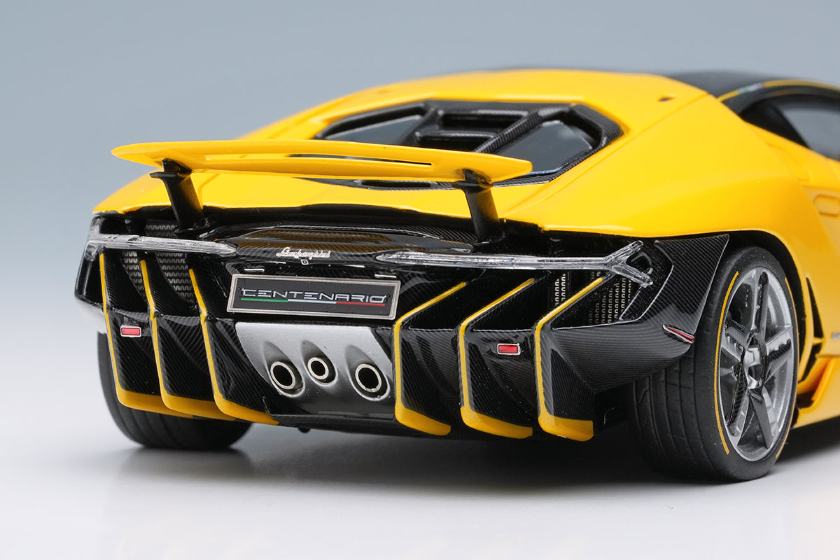 Make Up Eidolon Collection Lamborghini Centenario LP770-4 2016 Rear Wing Up Grigio Midas