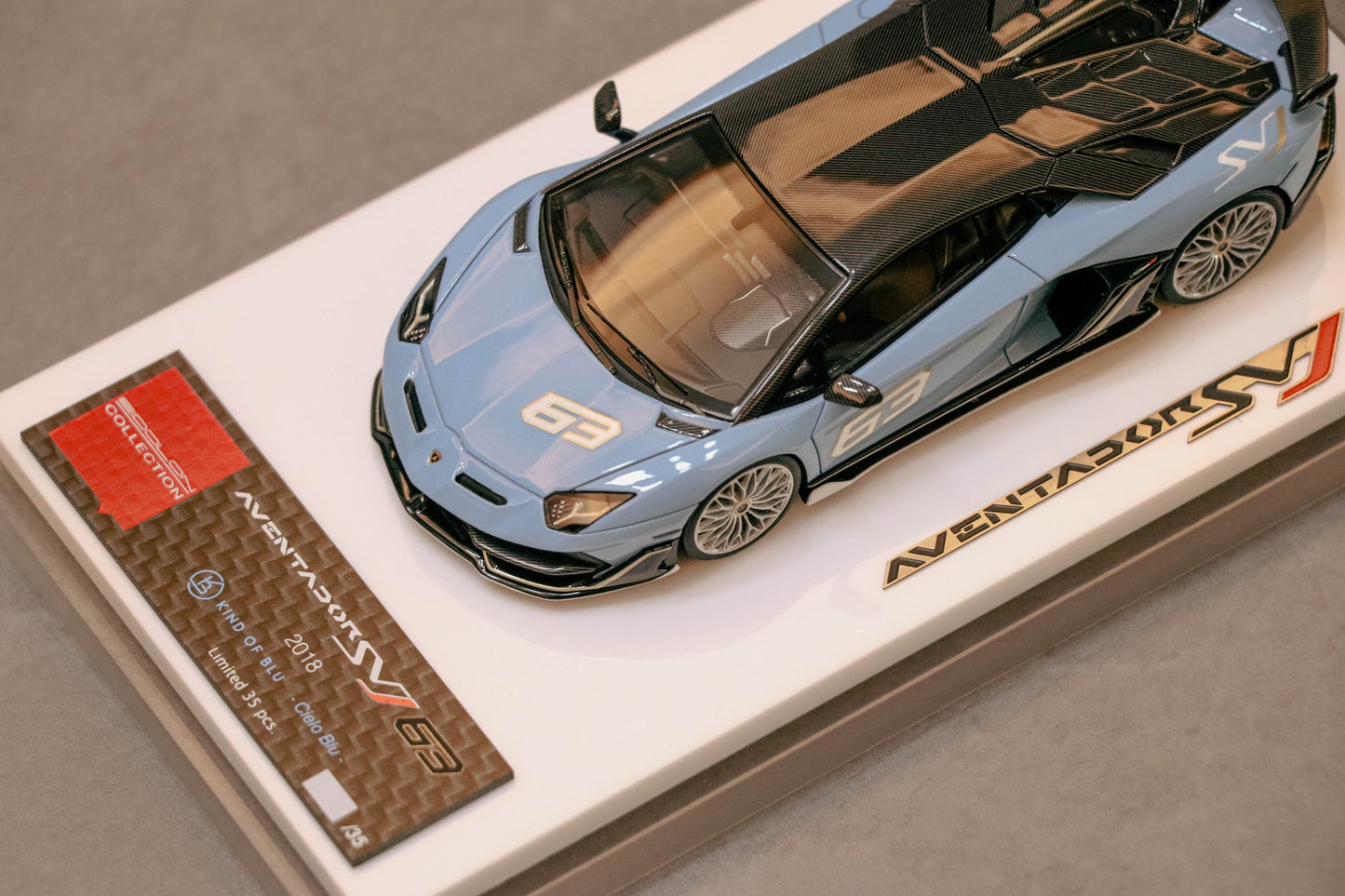 Make Up Eidolon Collection Lamborghini Aventador SVJ 63 Cielo Blu