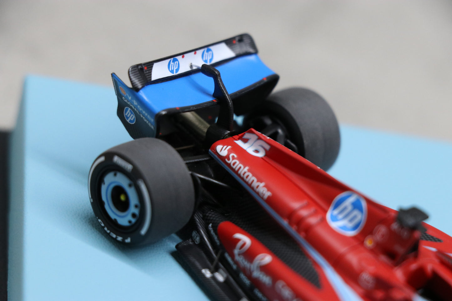 BBR Ferrari SF-24 and 296 GTS special livery Miami GP 2024 customized for Leclerc -Limited 50 PCS