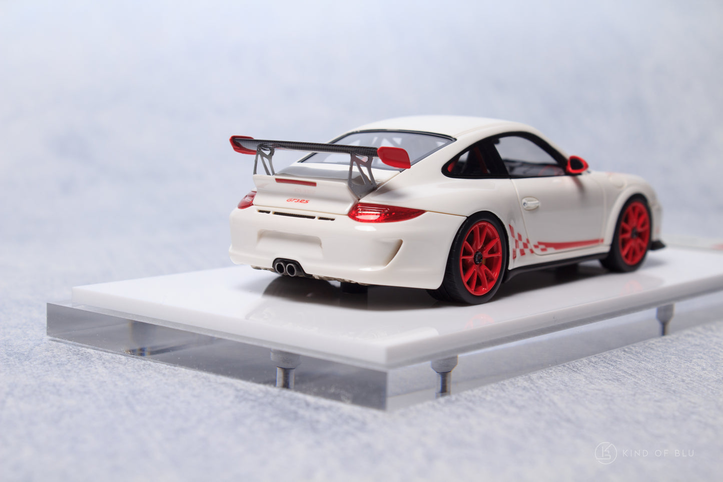 Porsche 911(997.2) GT3 RS 2010 in White & Red Livery - em603b 5