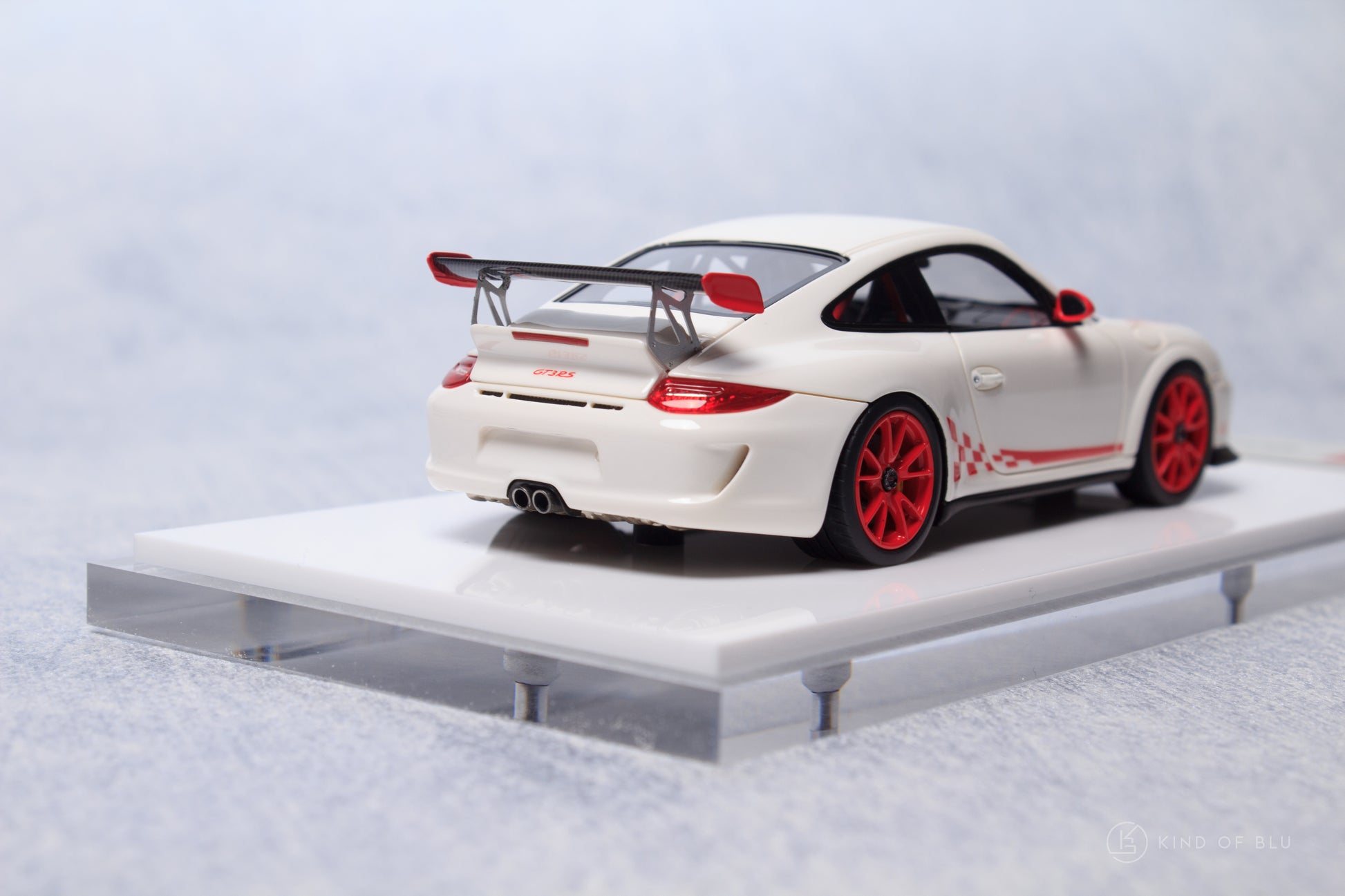 Porsche 911(997.2) GT3 RS 2010 in White & Red Livery - em603b 5