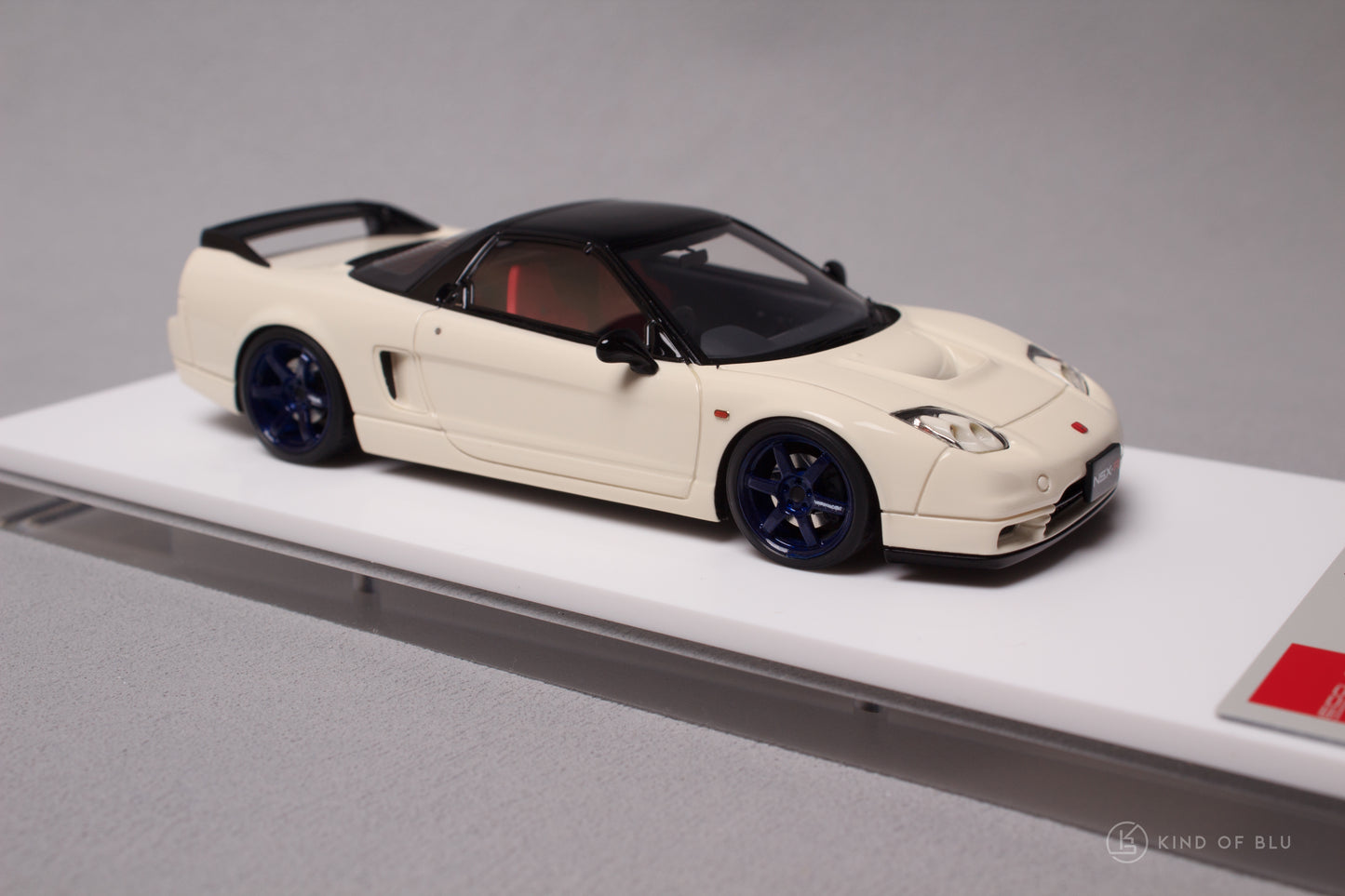 Honda NSX-R (NA2) 2002 (TE37 Wheel) in Champion White - em825a 5
