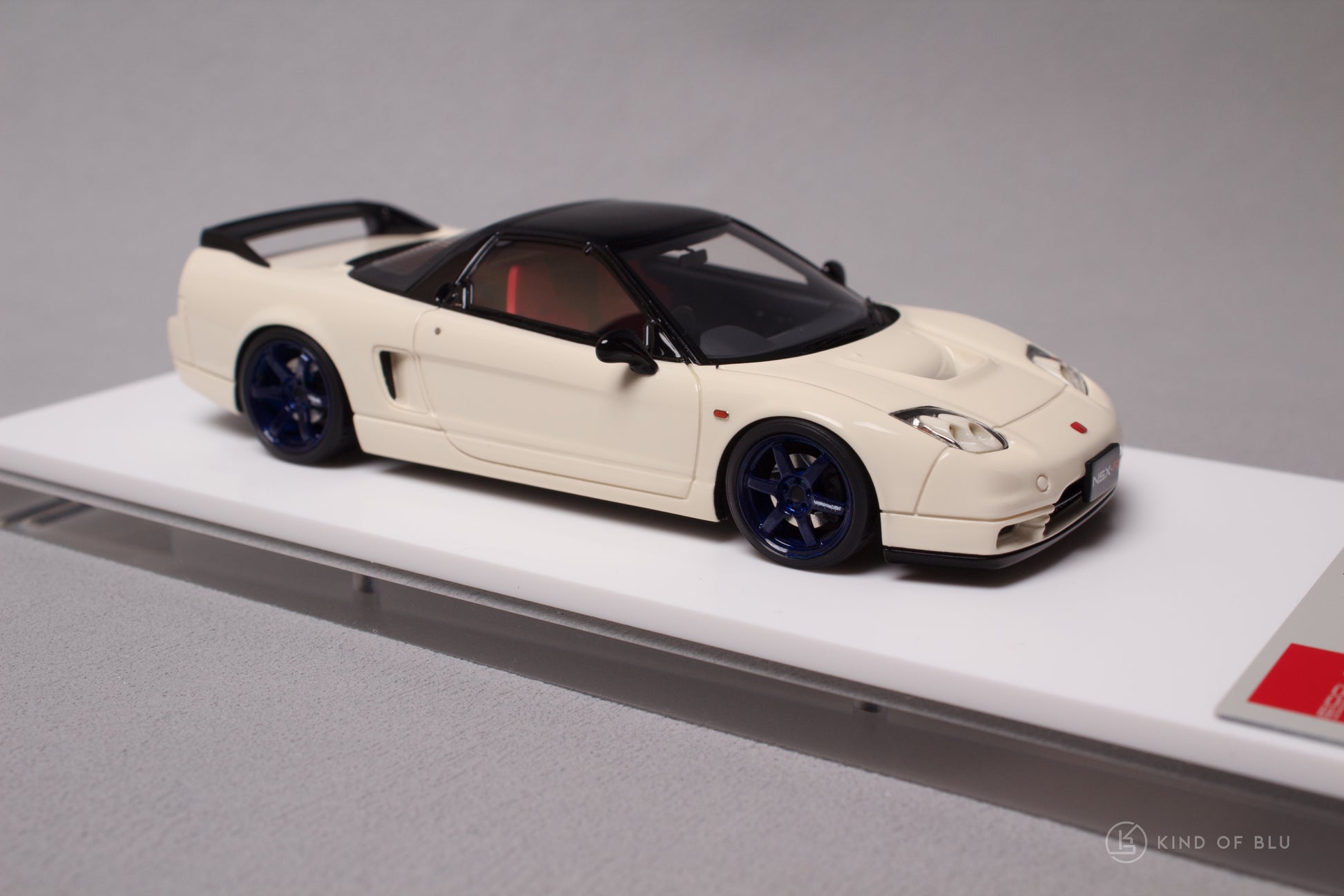 Honda NSX-R (NA2) 2002 (TE37 Wheel) in Champion White - em825a 5