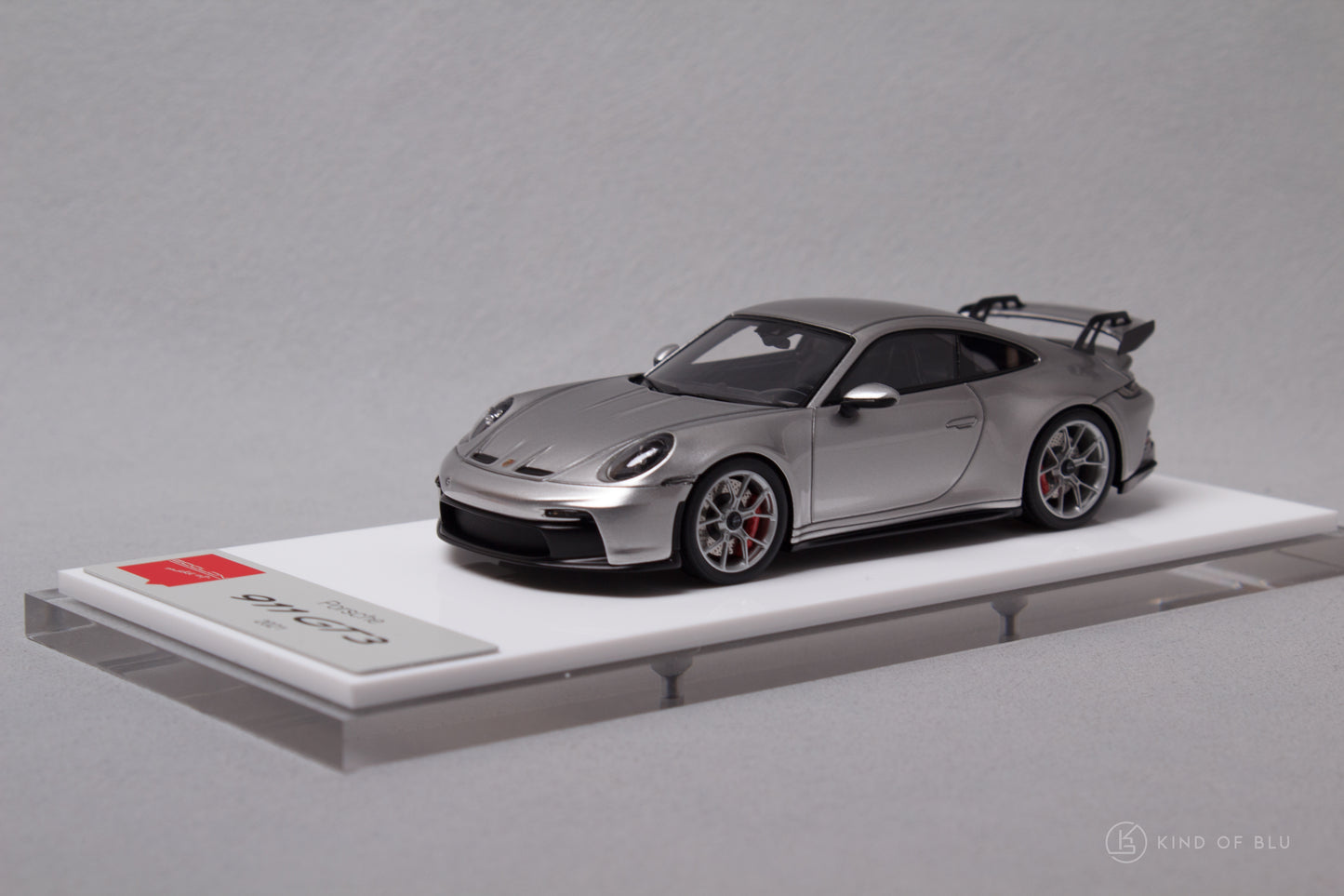 Porsche 911(992) GT3 2021 in GT Silver Metallic - 1 24