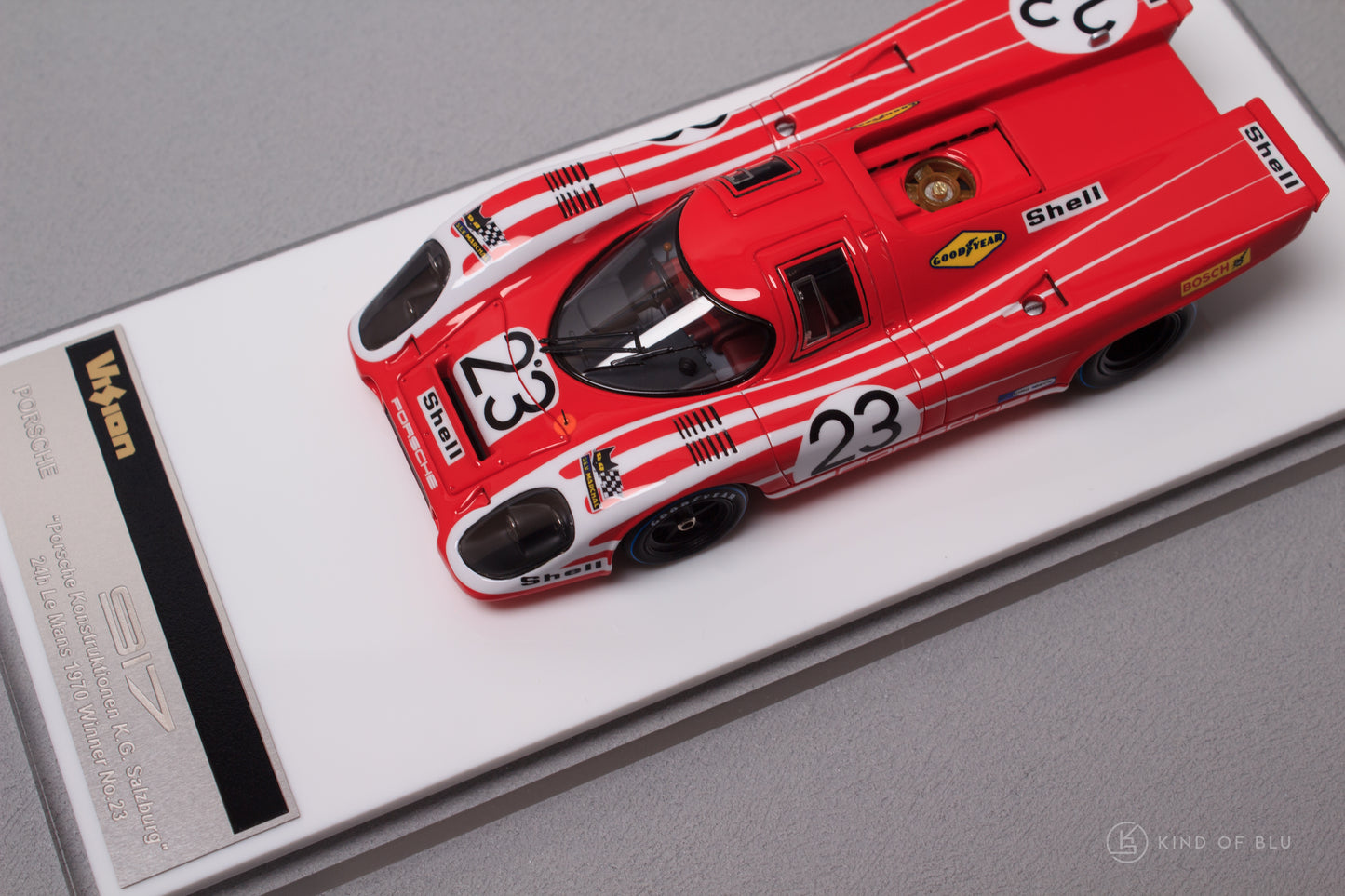 Porsche 917K "Porsche Konstruktionen K.G. Salzburg" Le Mans 24h 1970 Winner No.23 - 1 54