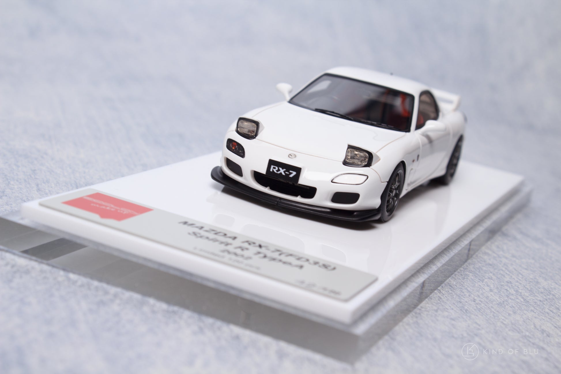 Mazda RX-7 FD3S Spirit R TypeA Head Lamp open ver. in Pure White - em817b 6