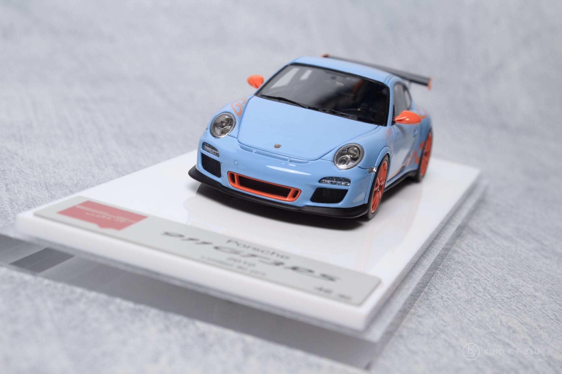 Porsche 911(997.2) GT3 RS 2011 in Gulf Blue - em603c 6