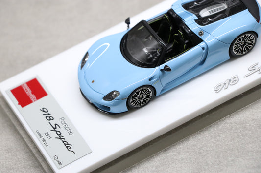 Porsche 918 Spyder 2011 in Gulf Blue — 01