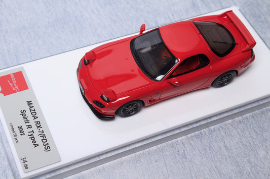 Mazda RX-7 FD3S Spirit R TypeA Head Lamp open ver. in Vintage Red - em817d 1