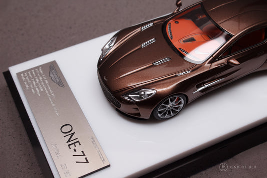 Aston Martin One-77  in Bronze Pearl — c 1