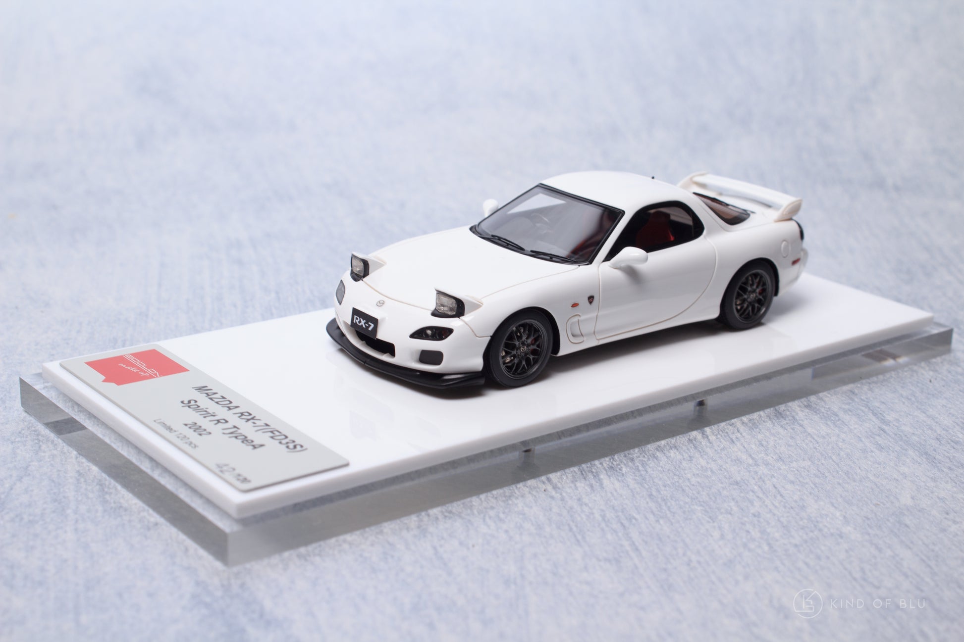 Mazda RX-7 FD3S Spirit R TypeA Head Lamp open ver. in Pure White - em817b 3