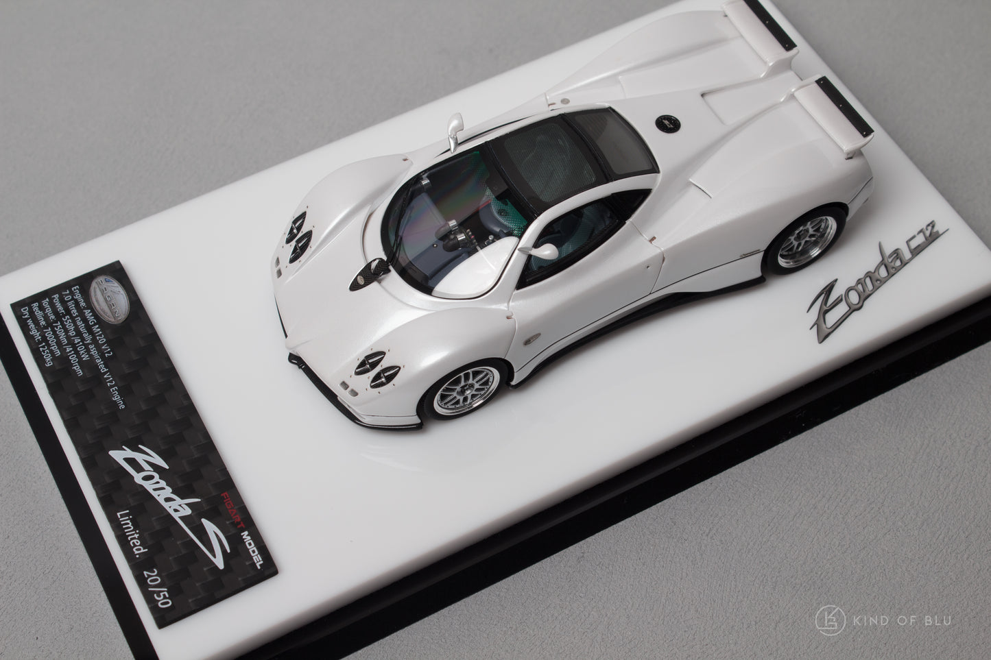 Pagani Zonda C12S in Pearl White - lg430003c 1