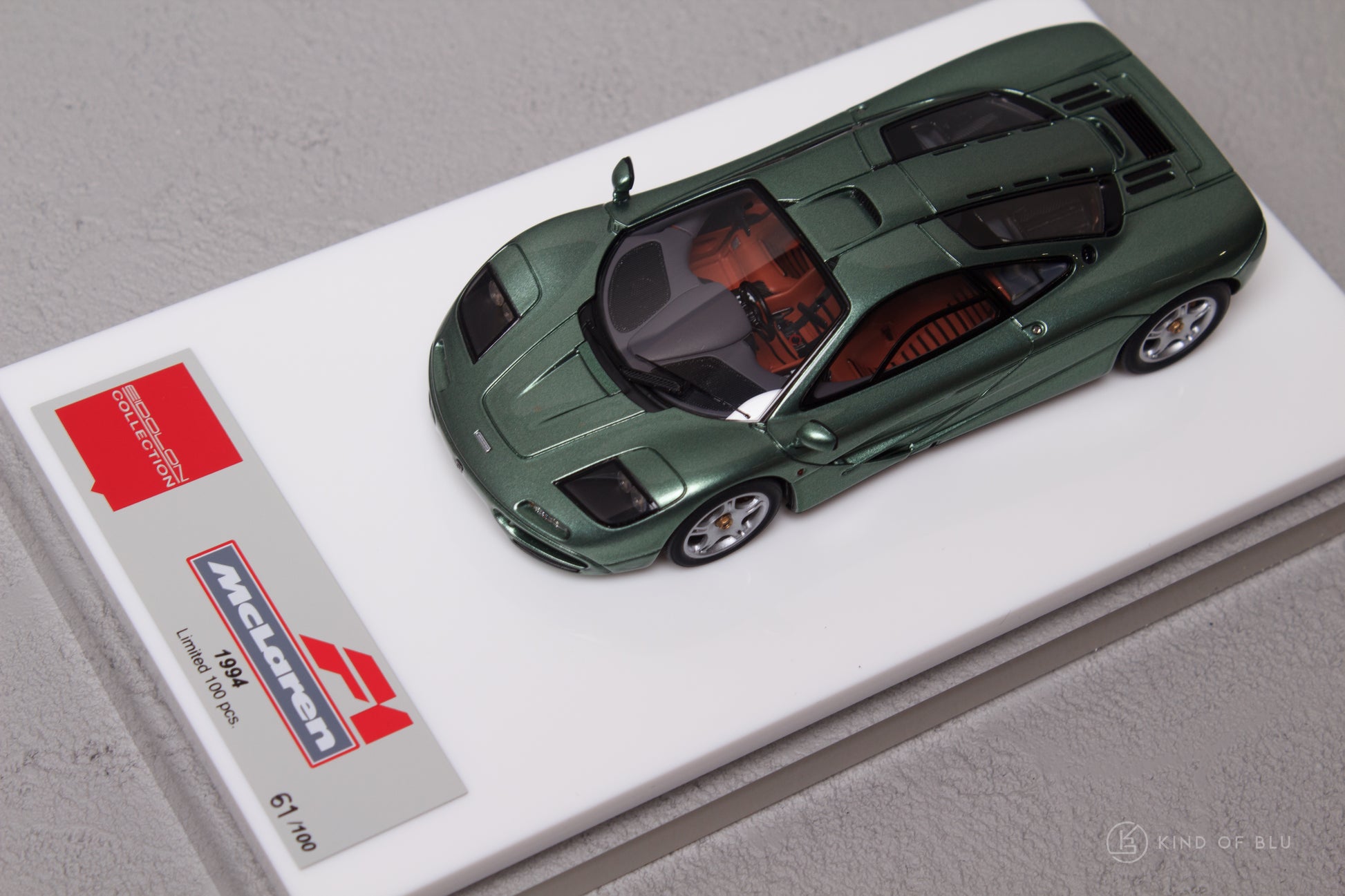 McLaren F1 Roadcar 1994 in Genesis Green Metallic - em748j 1
