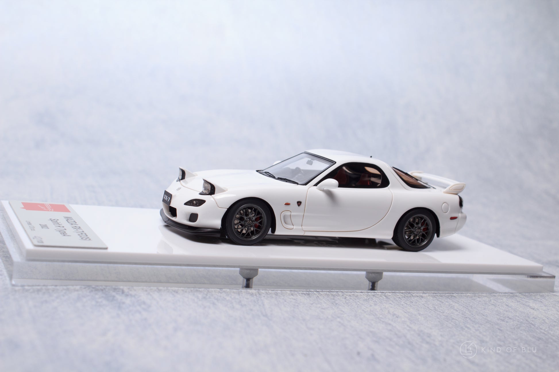 Mazda RX-7 FD3S Spirit R TypeA Head Lamp open ver. in Pure White - em817b 7