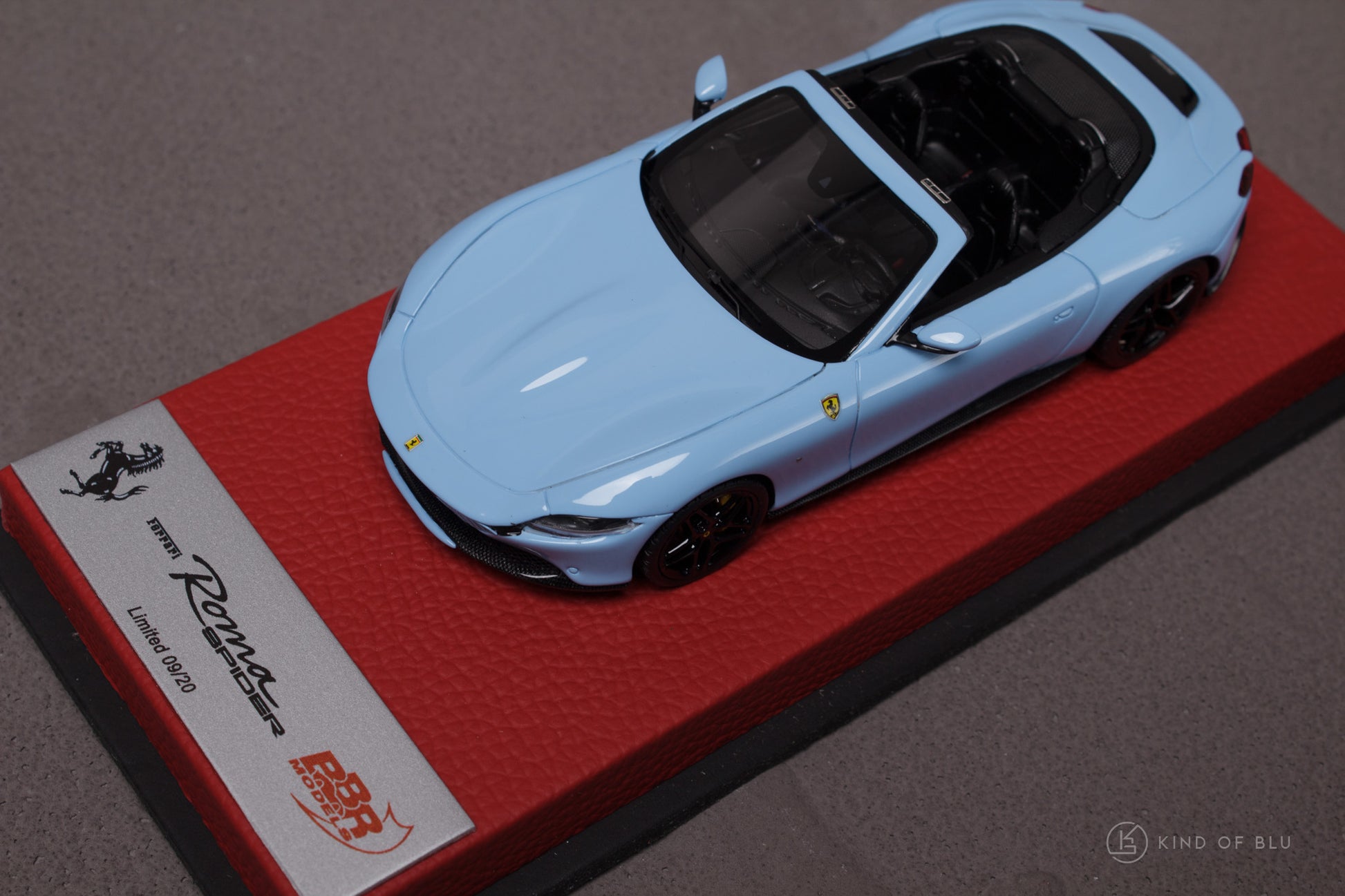 Ferrari Roma Spider in Azzurro La Plata (Premium Series) - bbrc282su31 1