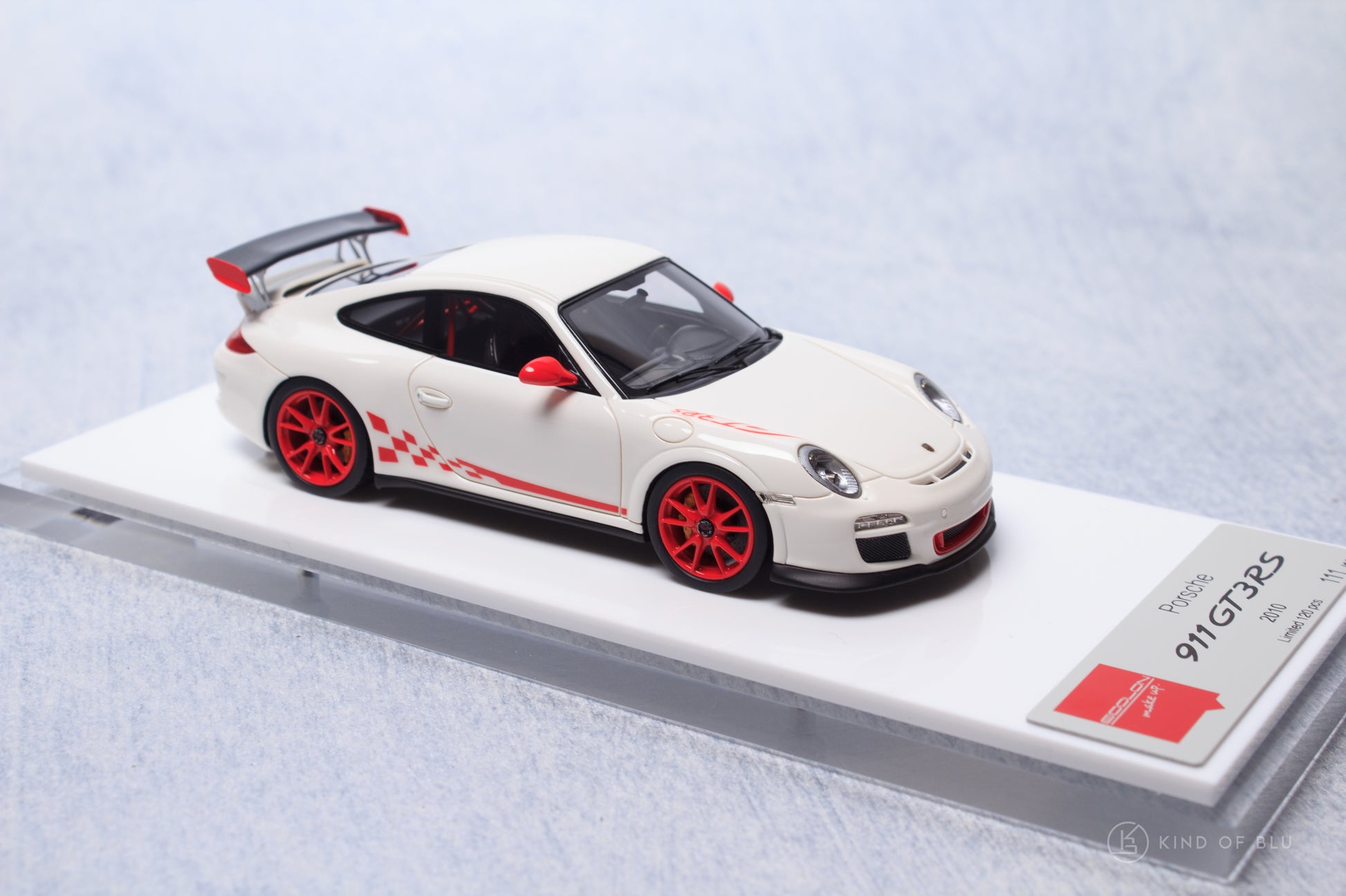 Porsche 911(997.2) GT3 RS 2010 in White & Red Livery - em603b 4