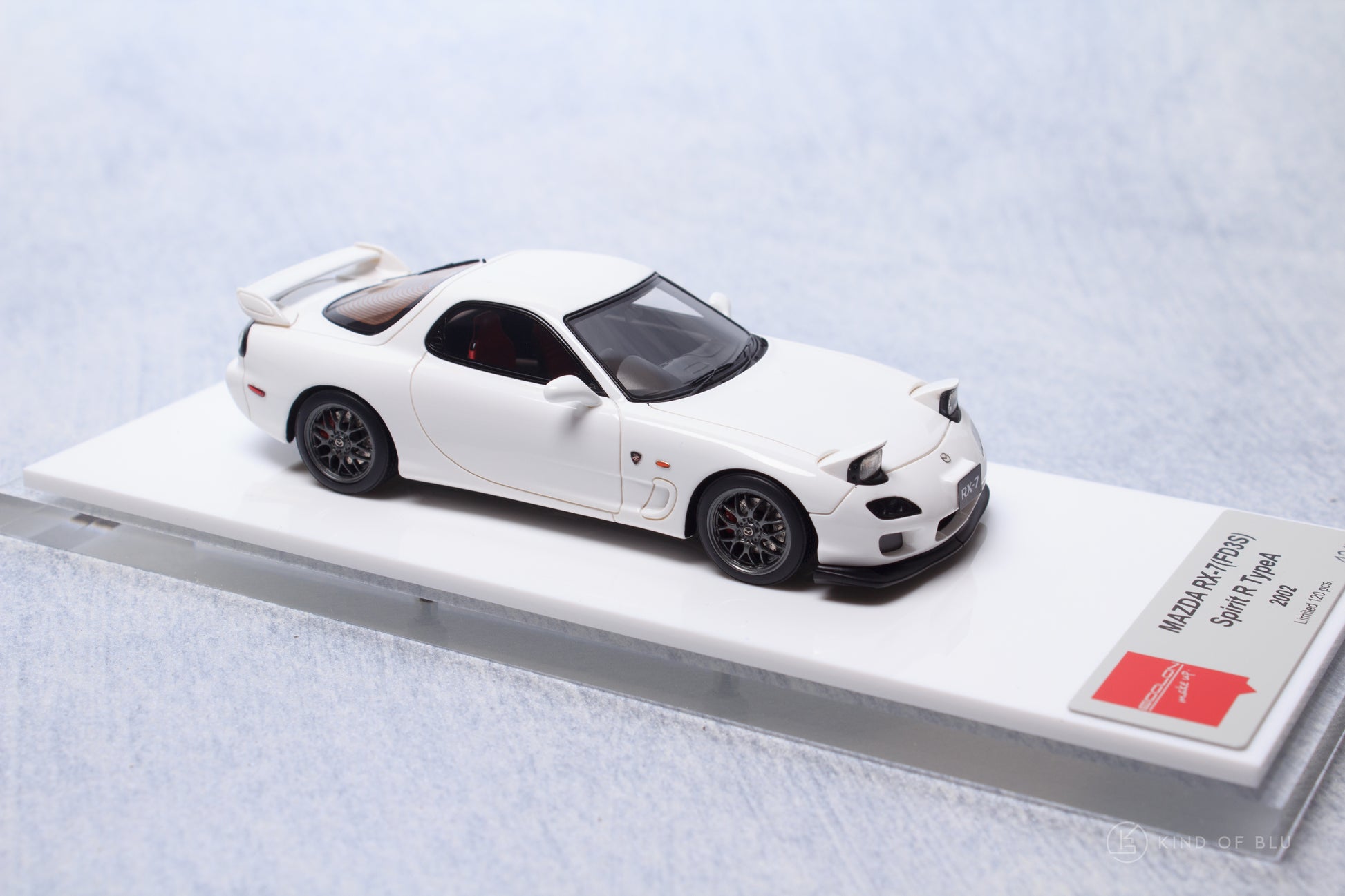 Mazda RX-7 FD3S Spirit R TypeA Head Lamp open ver. in Pure White - em817b 4