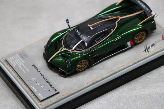 Pagani Huayra R in Transparent Verde Smeraldo — 01