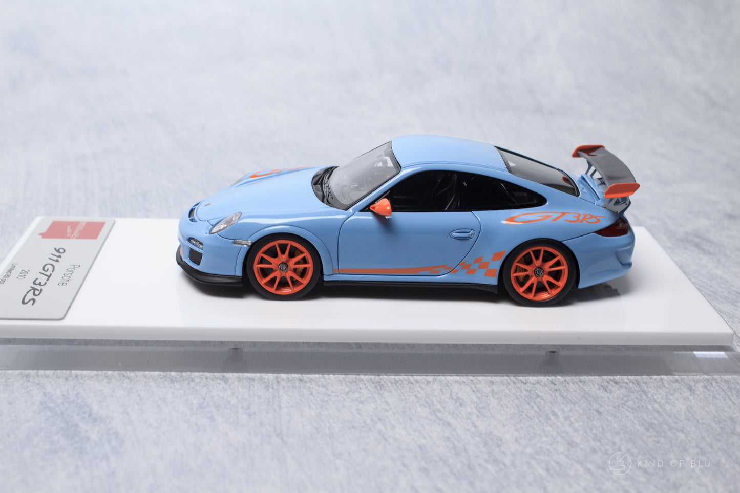 Porsche 911(997.2) GT3 RS 2011 in Gulf Blue - em603c 2