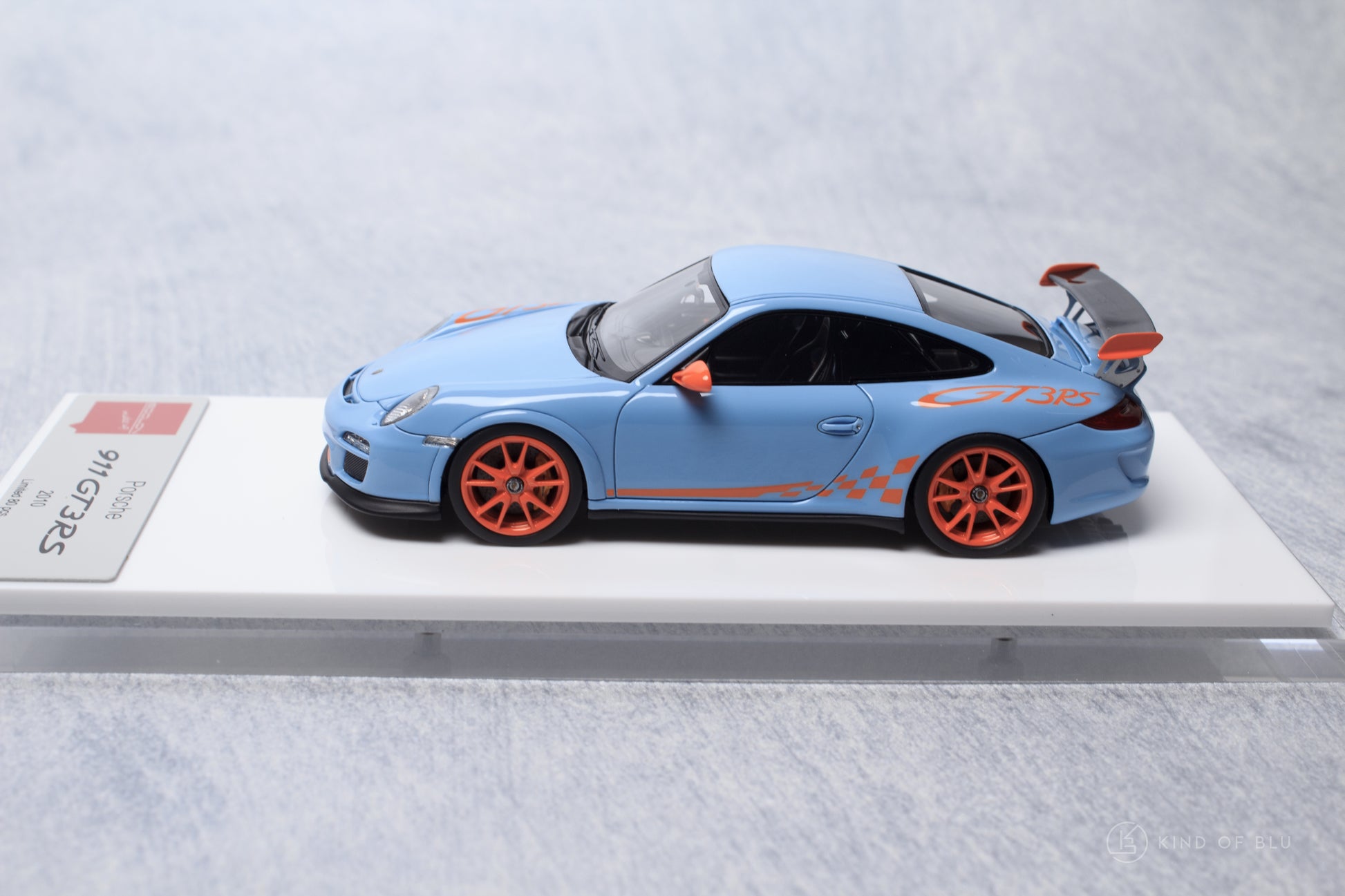Porsche 911(997.2) GT3 RS 2011 in Gulf Blue - em603c 2