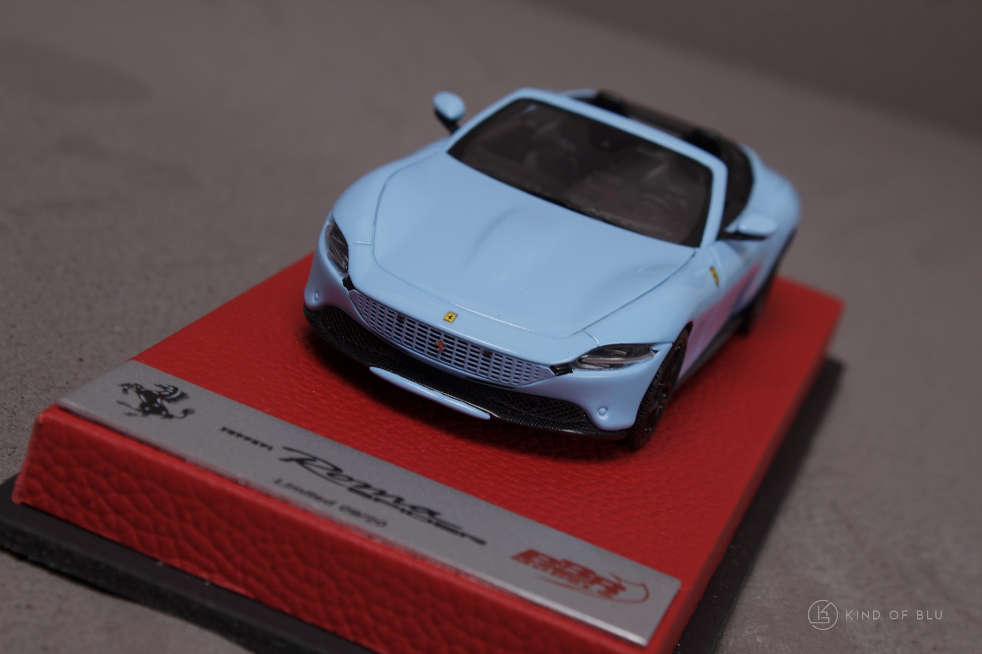 Ferrari Roma Spider in Azzurro La Plata (Premium Series) - bbrc282su31 4