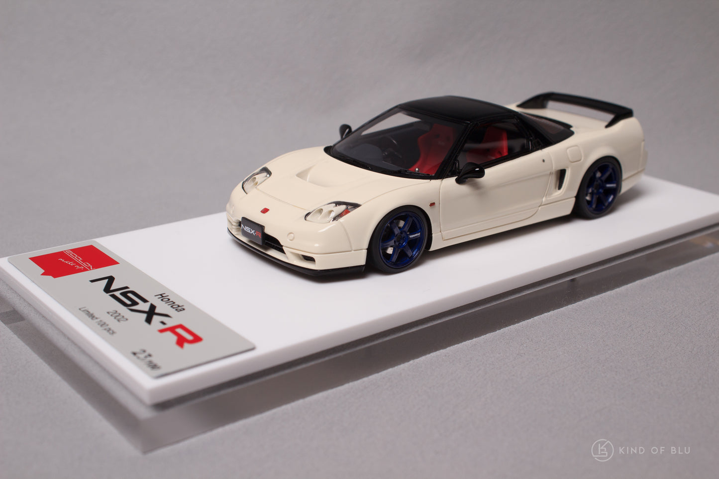 Honda NSX-R (NA2) 2002 (TE37 Wheel) in Champion White - em825a 3