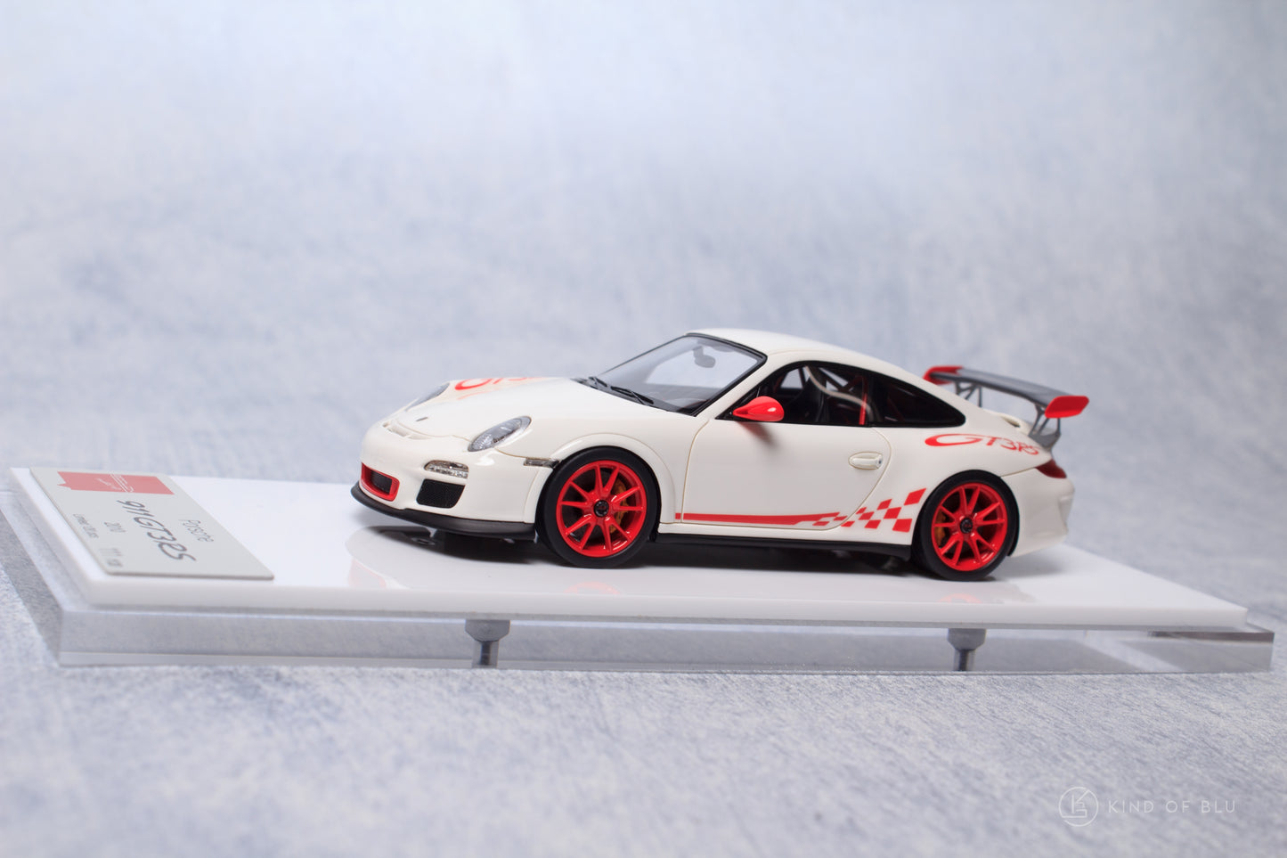 Porsche 911(997.2) GT3 RS 2010 in White & Red Livery - em603b 7