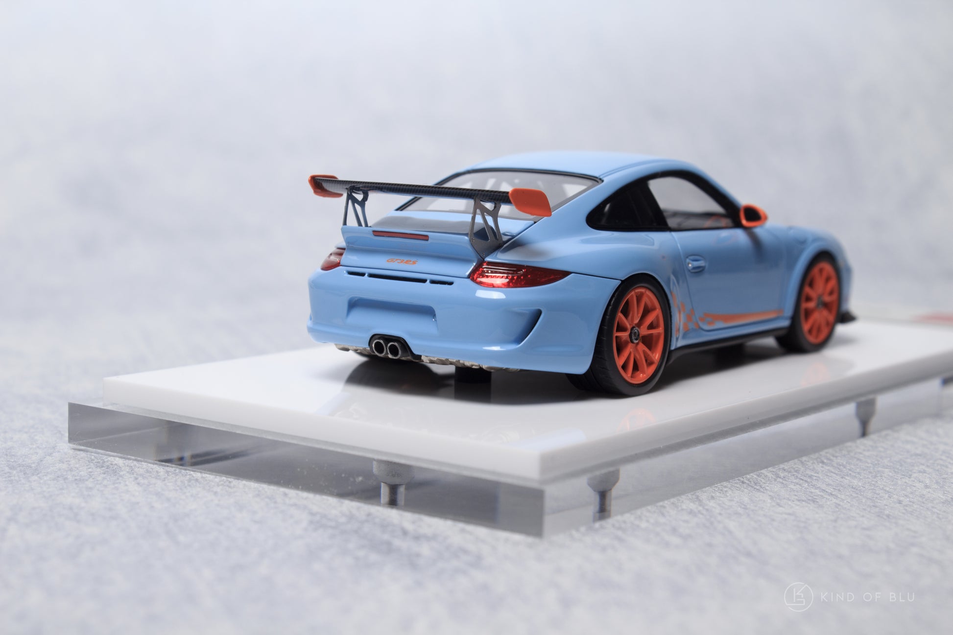 Porsche 911(997.2) GT3 RS 2011 in Gulf Blue - em603c 5