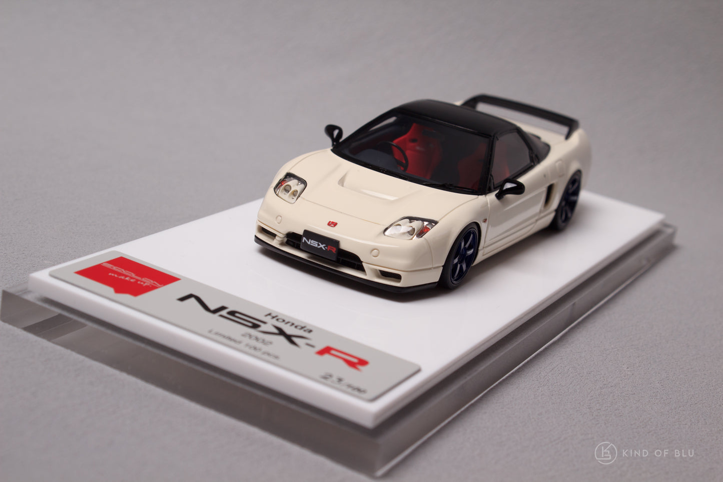 Honda NSX-R (NA2) 2002 (TE37 Wheel) in Champion White - em825a 6