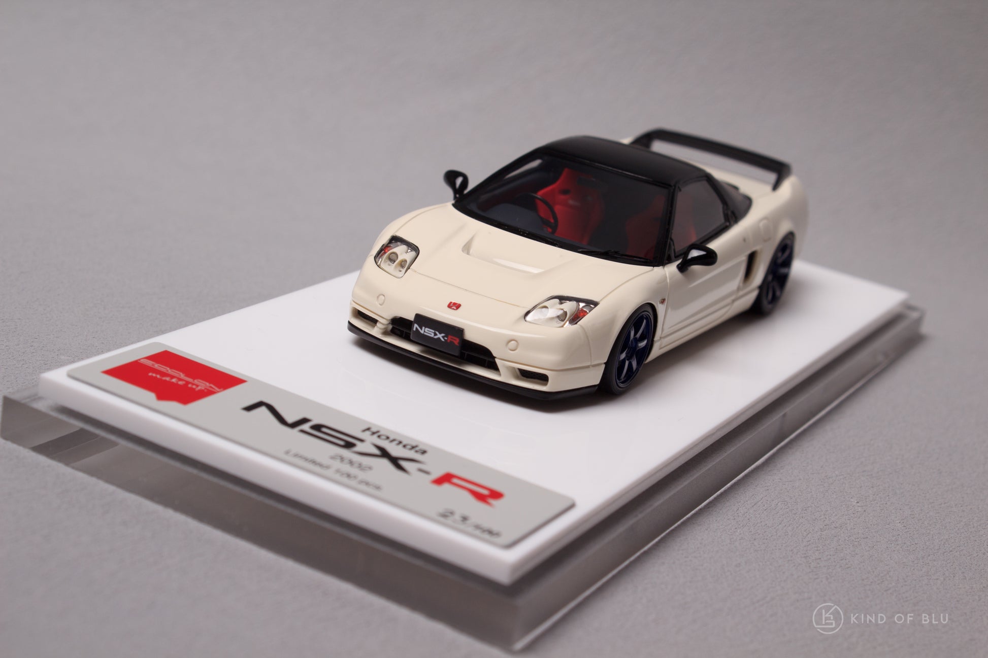 Honda NSX-R (NA2) 2002 (TE37 Wheel) in Champion White - em825a 6