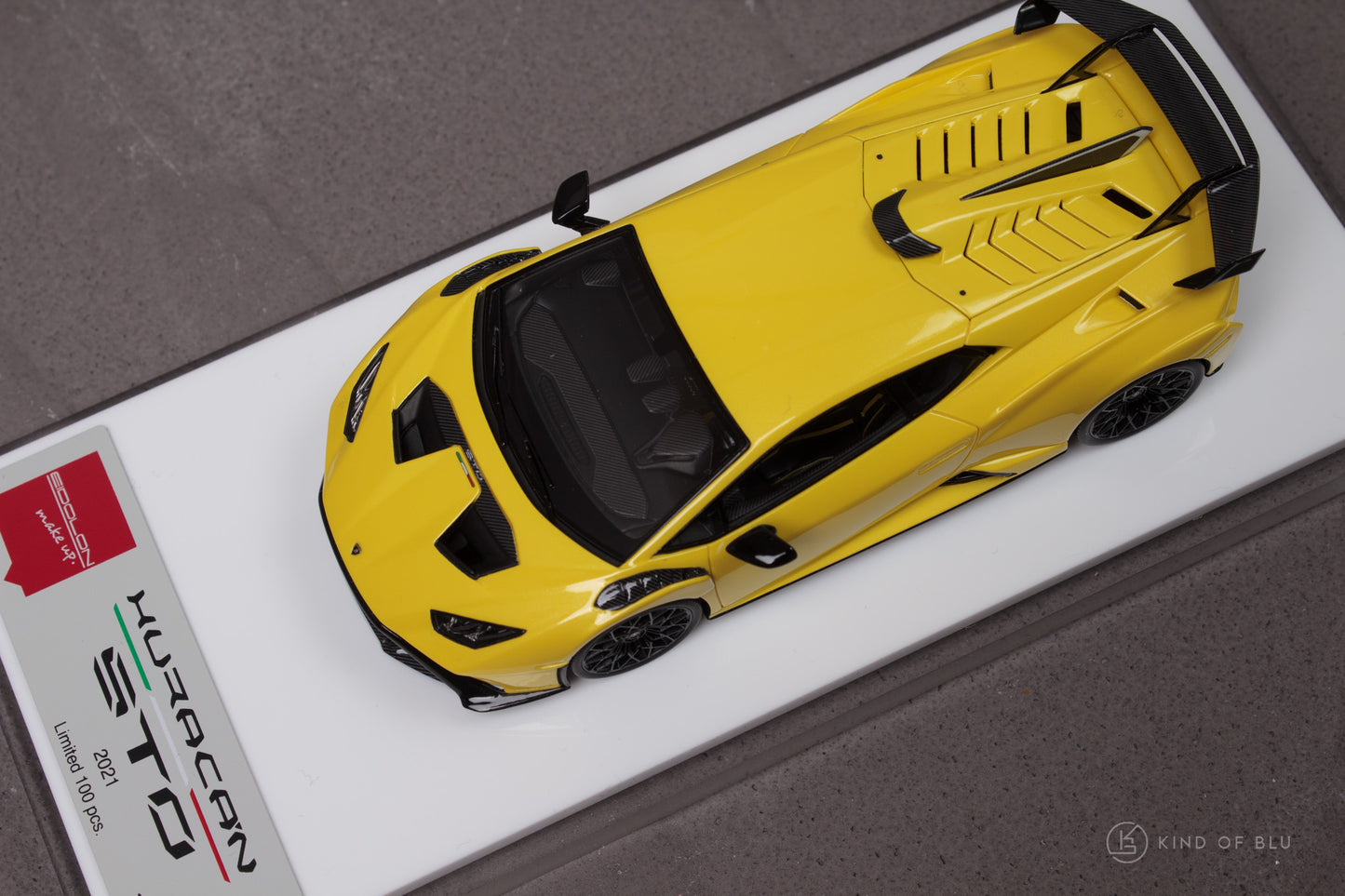 Lamborghini Huracan STO 2021 in Giallo Belenus — em737c 1