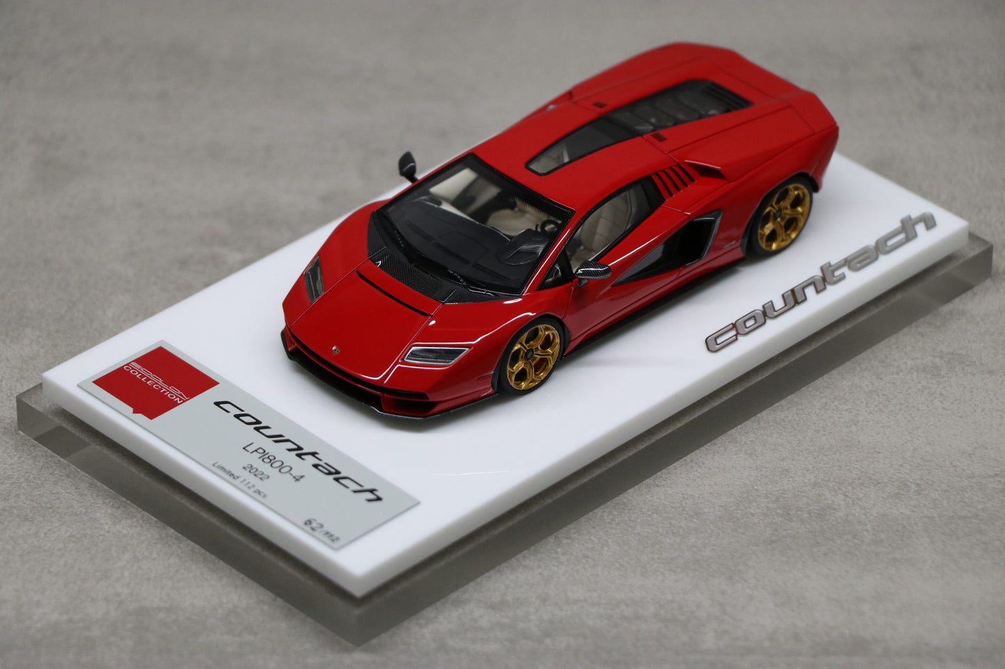 Make Up Eidolon Lamborghini Countach LPI 800-4 2022 in Rosso