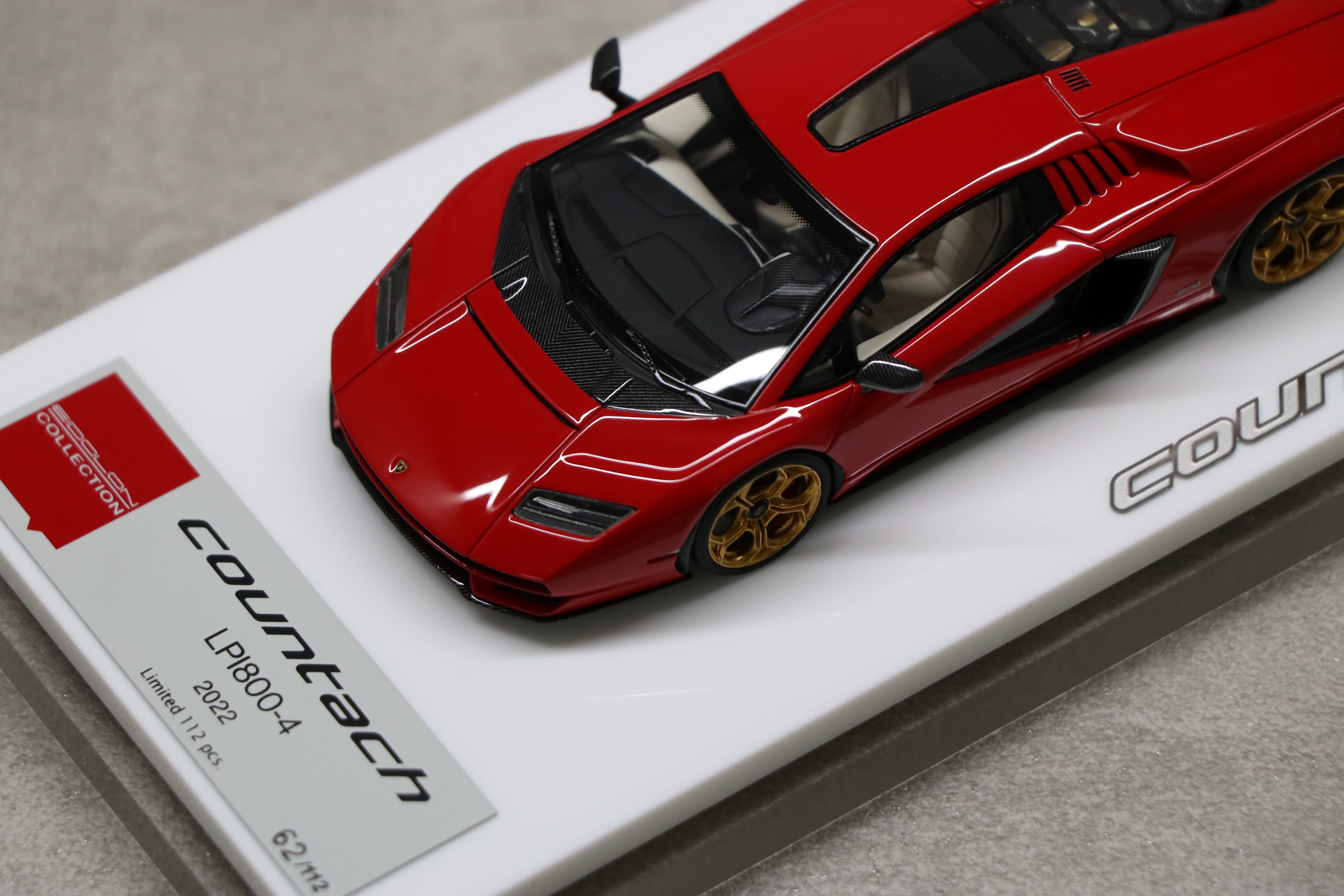 Make Up Eidolon Lamborghini Countach LPI 800-4 2022 in Rosso