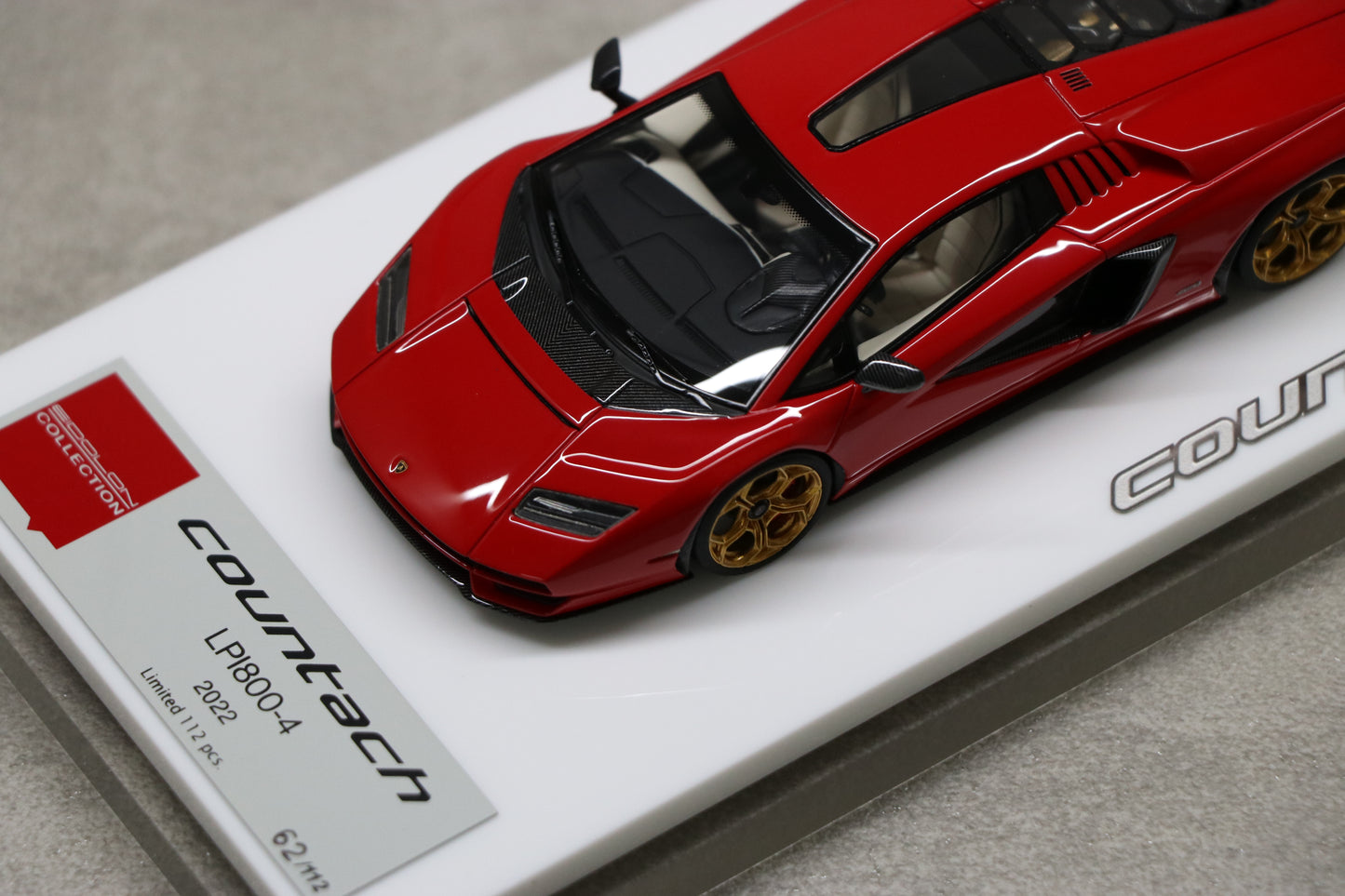 Make Up Eidolon Lamborghini Countach LPI 800-4 2022 in Rosso