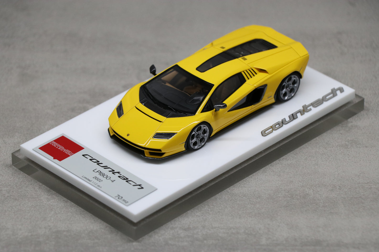 Make Up Eidolon Lamborghini Countach LPI 800-4 2022 in Giallo