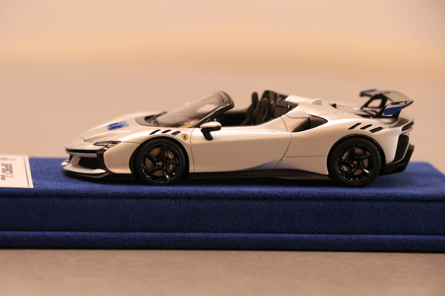 BBR Emperor Series 1:43 Ferrari SF90XX Spider in Argento Nürburgring