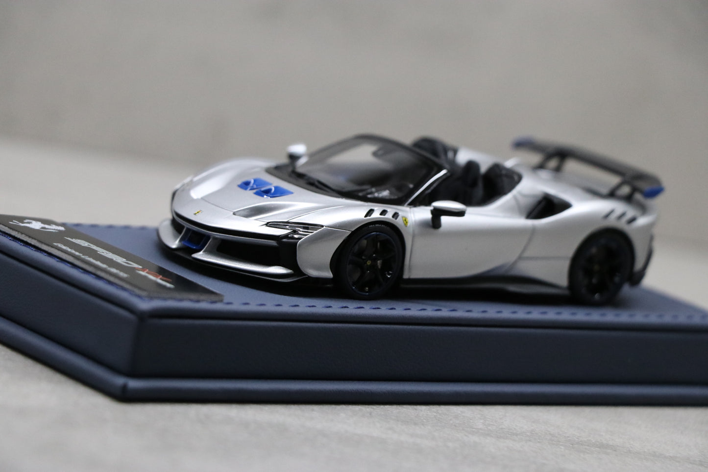 BBR Deluxe Series Ferrari SF90XX Spider in in Argento Nürburgring