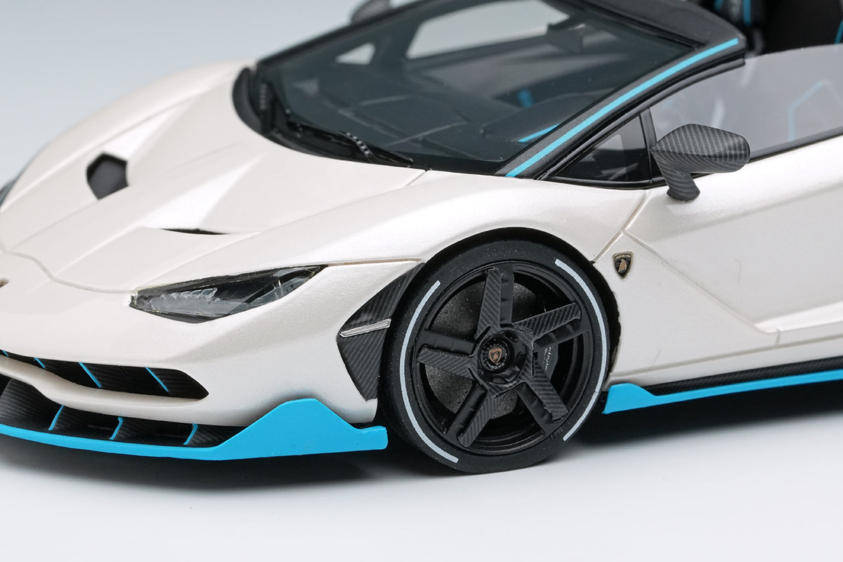 Make Up Eidolon Lamborghini Centenario Roadster LP770-4 2016 Rear Wing up in Balloon White