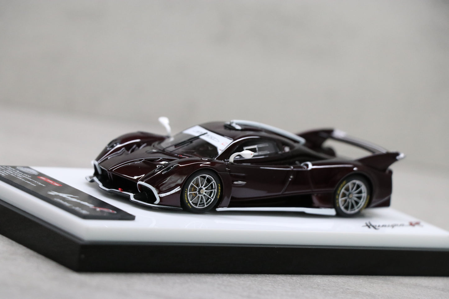 Figart Model Pagani Huayra R in Full Red Carbon