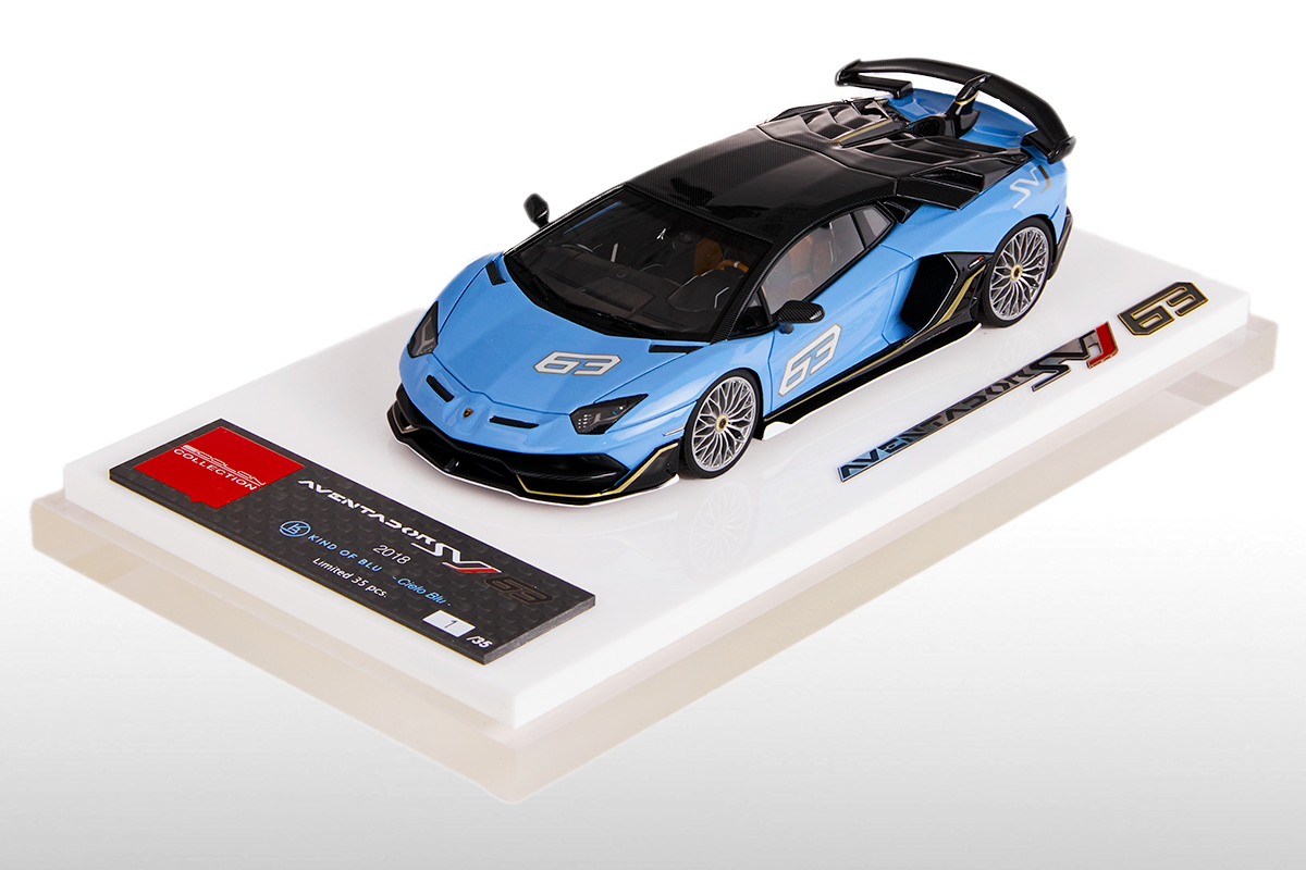 Make Up Eidolon Collection 1:43 Lamborghini Aventador SVJ 63 Cielo Blu